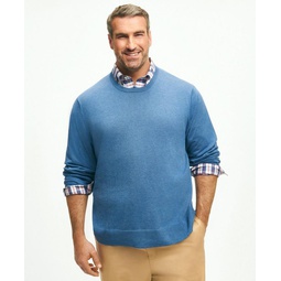 Big & Tall Supima Cotton Crewneck Sweater