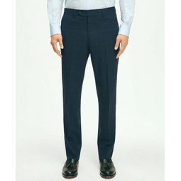 Brooks Brothers Explorer Collection Classic Fit Wool Checked Suit Pants