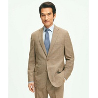 Classic Fit Wool Checked 1818 Suit