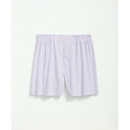 Cotton Broadcloth Striped Boxers