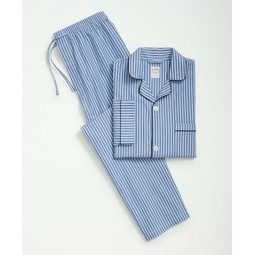 Cotton Broadcloth Bengal Striped Pajamas