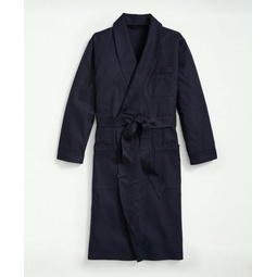 Cotton Flannel Belted Robe
