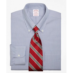 Traditional Extra-Relaxed-Fit Dress Shirt, Stripe