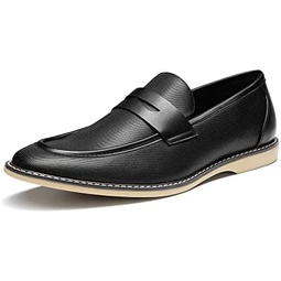 Bruno Marc Mens Penny Loafers Business Formal Dress Shoes