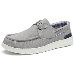 Bruno Marc Men's Slip-on Canvas Loafers Casual Boat Shoes