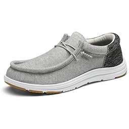 Bruno Marc Mens Arch Support Casual Slip-on Shoes Loafers for Men Non Slip Comfortable Shoes