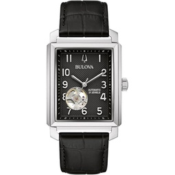 Bulova Automatic Watch 96A269, Black, Strap
