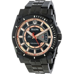 Bulova Mens 98B143 Precisionist Charcoal Grey Dial Bracelet Watch