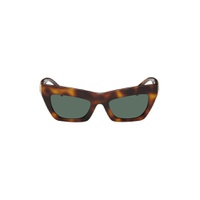 Tortoiseshell Cat Eye Sunglasses 241376F005040