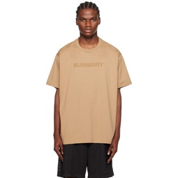 Brown Bonded T Shirt 232376M213008