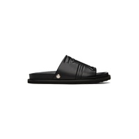 Black Motif Sandals 231376M234014