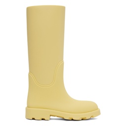Yellow Rubber Marsh High Boots 241376F114000