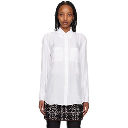 White EKD Shirt 231376F109004