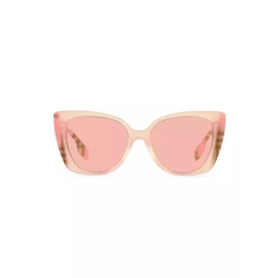 Meryl 54MM Cat Eye Sunglasses