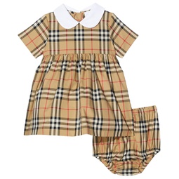 Burberry Kids Geraldine Check (Infant)