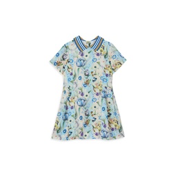 Little Girls & Girls Filippa Floral Print Polo Dress