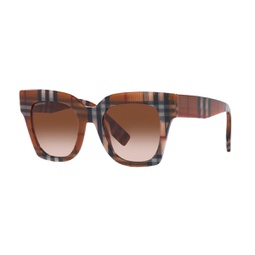 Burberry KITTY BE4364 396713 Butterfly Sunglasses