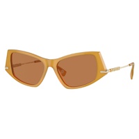 womens 52mm yellow sunglasses be4408-409473-52