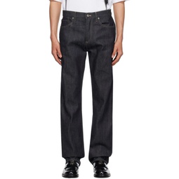 Indigo Straight-Fit Jeans 232376M186001