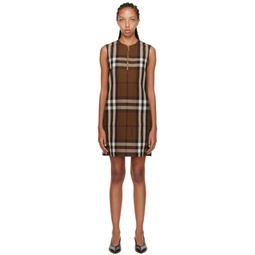 Brown Sofy Midi Dress 222376F054004