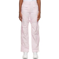 Pink Amelia Cargo Trousers 221376F087000