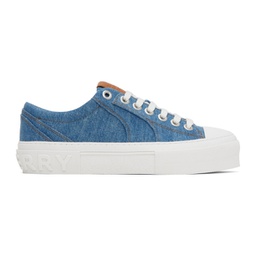 Blue Patch Sneakers 232376M237012