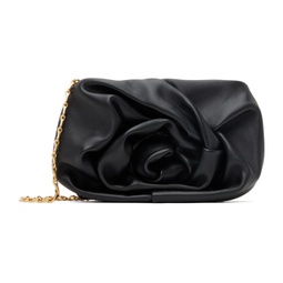 Black Rose Chain Shoulder Bag 241376F048000