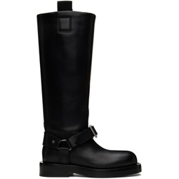 Black Saddle Tall Boots 232376F114006