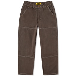 Butter Goods Double Knee Work Pant Charcoal