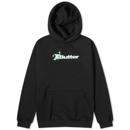 Butter Goods T-Shirt Logo Hoodie Black