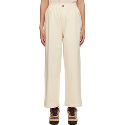 Off-White Wide-Leg Trousers 231888F087002