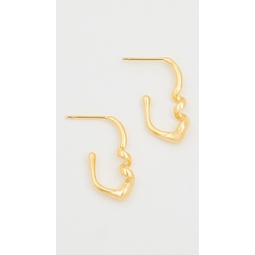 Open Hoop Earrings