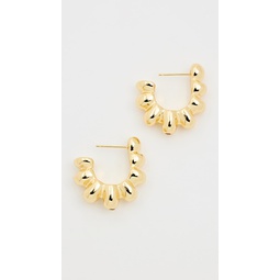 Beaded Hoop Earrings