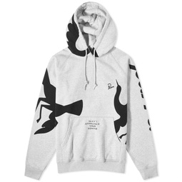 By Parra Clipped Wings Hoody Heather Grey