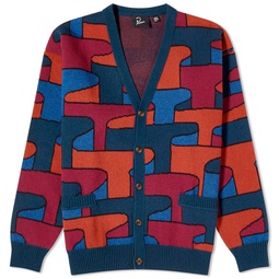 By Parra Crayons All Over Knit Cardigan Multi
