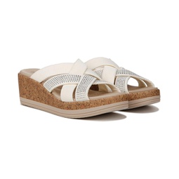 Womens Bzees Reign Wedge Sandals