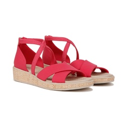 Bzees Bali Sand Strappy Wedge Sandals