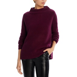 Mock Neck Brushed Cashmere Sweater - 100% Exclusive