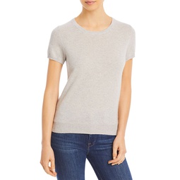 Short-Sleeve Cashmere Sweater - 100% Exclusive
