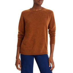 Rolled Edge Crewneck Cashmere Sweater - 100% Exclusive
