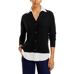 Twofer Cashmere Cardigan Sweater - 100% Exclusive