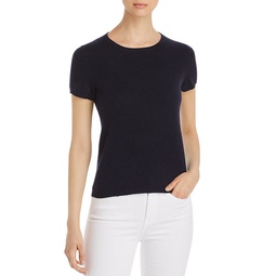 Short-Sleeve Cashmere Sweater - 100% Exclusive