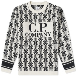 C.P. Company Wool Jacquard Crew Knit Var.01