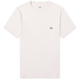 C.P. Company 30/1 Jersey Logo T-Shirt Heavenly Pink