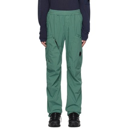 Green Garment-Dyed Cargo Pants 231357M188036
