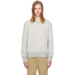Gray Recliner Sweater 241299M201000