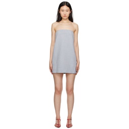 Gray Harper Minidress 241998F052000