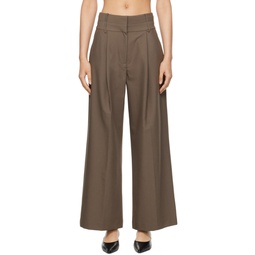 Taupe Mallory Trousers 241998F087000