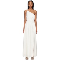 Off-White Sevilla Asymmetric Maxi Dress 231998F055004