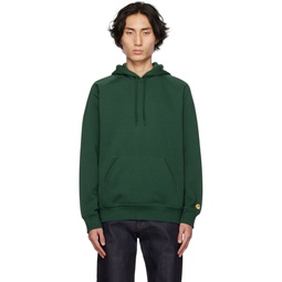 Green Chase Hoodie 232111M202003